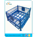 ningbo high-quality warehouse storage rolling metal mesh wire cage
